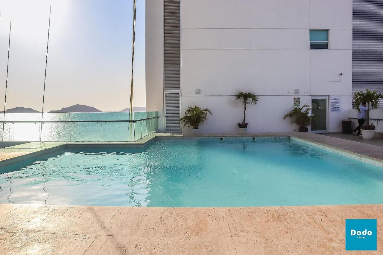 Apartmán Departamento En Mazatlan Frente Al Mar Y Alberca Comun. Exteriér fotografie